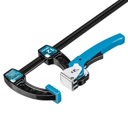 Gross Струбцина реечная быстрозажимная 12, металлический корпус, рычажный храповой механизм, 300 мм 20721