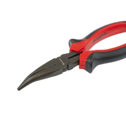 Matrix Длинногубцы изогнутые Black Nickel, 160 мм, двухкомпонентные рукоятки 17458