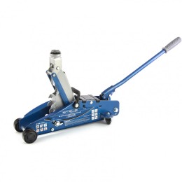 Stels Домкрат гидравлический подкатной 2.5 т, с фиксатором, Safety Pin, 140-385 мм 51152