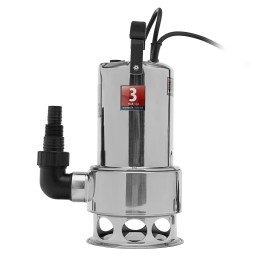 Denzel Дренажный насос DPL800X, 800 Вт, подъем 7 м, 16500 л/ч 97324