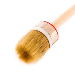 Matrix Кисть круглая, Профи №12 (45 мм), натуральная щетина, деревянная ручка 82048