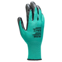 Palisad Перчатки полиэфирные с чёрным нитрильным покрытием, размер 9, 13 класс вязки// 678655