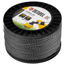 Denzel Леска для триммера двухкомпонентная витой квадрат, 2,0мм х 357м, на DIN катушке EXTRA CORD 96822