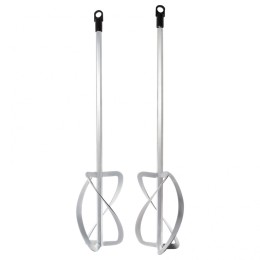 Denzel Комплект насадок для строительного миксера, 2шт., 220х560 мм, оцинкованные, хвостовик HEX13// 84839