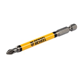 Denzel Бита PZ2х90, сталь S2, цилиндр., 10 шт. Е 6,3 11645