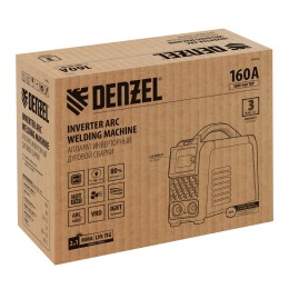 Denzel Аппарат инвертор. дуговой сварки SDM-160 Top, 160 А, ПВ 80% 94354