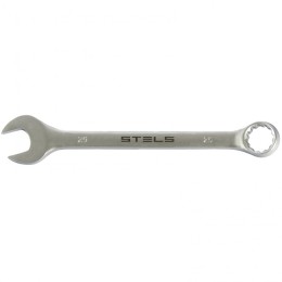 Stels Ключ комбинированный, 25 мм, CrV, матовый хром 15227
