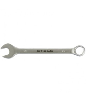 Stels Ключ комбинированный, 25 мм, CrV, матовый хром 15227