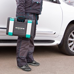 Stels Набор инструментов, 1/2, 1/4, CrV, пластиковый кейс 94 предмета 14106