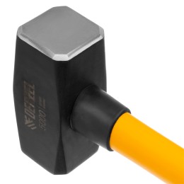 Denzel Кувалда 5000 г, кованая, фибергласовая рукоятка c TPR покрытием, 880 мм 11024