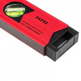 Matrix Уровень алюминиевый магнитный, 1200 мм, фрезерованный, 3 глазка (1 зеркальный), усиленный 34712