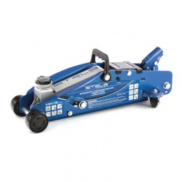 Stels Домкрат гидравлический подкатной 2.5 т, с фиксатором, Safety Pin, 140-385 мм 51152