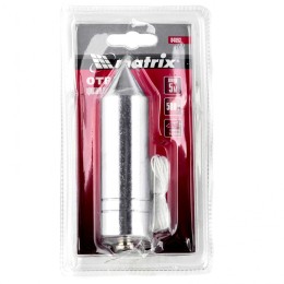 Matrix Отвес цилиндрический, 500 г, шнур 5 м 84892