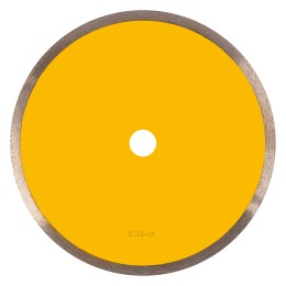 Denzel Диск алмазный отрезной 230 х 22,2 мм, сплошной, супертонкий, горячий пресс, мокрое резание// 73055