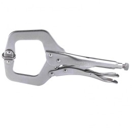 Сибртех Зажим ручной, увеличенный захват, подвижные губки, 270 мм 18426