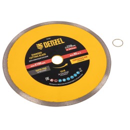 Denzel Диск алмазный сплошной, супертонкий, 250 х 25,4 мм, горячее прессование, мокрое резание// 73160