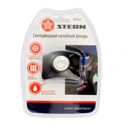 Stern Фонарь наголовный, светодиодный, 1 super Led, 3 х ААА 90564