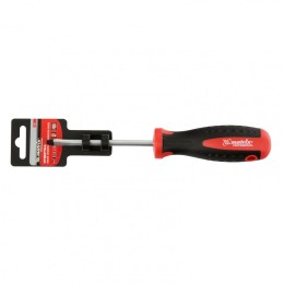 Matrix Отвертка Profi, SL6.5 х 100 мм, S2, двухкомпонентная рукоятка 11820