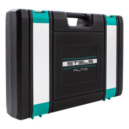 Stels Набор инструментов, 1/2, 1/4, CrV, пластиковый кейс 98 предметов 14111