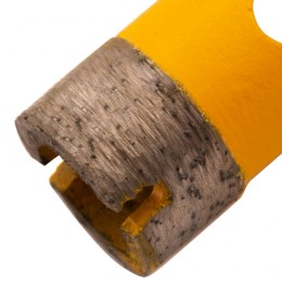 Denzel Сверло алмазное по керамограниту, 16 мм, мокрая резка, трехгранный хвостовик 72677