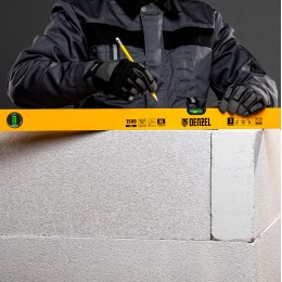 Denzel Уровень алюминиевый, 1500 мм, фрезерованный, 3 глазка 33685