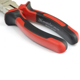 Matrix Длинногубцы изогнутые Nickel, 200 мм, никелированные, двухкомпонентные рукоятки 17424