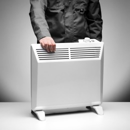 Denzel Конвектор электрический XCE-1000, 230 В, 1000 Вт, X-образный нагреватель 98115