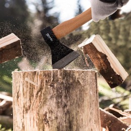 Sparta Топор, 800 г, в сборе, кованый, деревянное топорище 21610