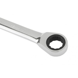 Matrix Ключ комбинированный трещоточный, 19 мм, CrV, зеркальный хром Professional14812