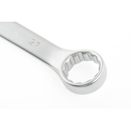 Stels Ключ комбинированный, 27 мм, CrV, матовый хром 15218