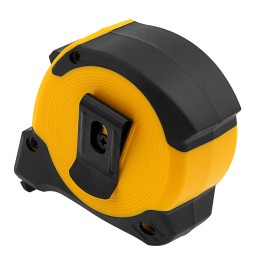 Denzel Рулетка 5м х 25мм, двухкомп. корпус, магнитный обрезиненный зацеп// 31532