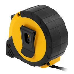 Denzel Рулетка 5м х 19мм, двухкомп. корпус, кнопка-пауза// 31542