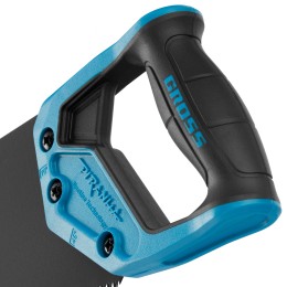 Gross Ножовка по дереву Piranha , 400 мм, 11-12 TPI, зуб-3D, каленый зуб, тефлоновое покрытие полотна, двухкомпонентная рукоятка 24111