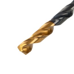 Denzel Сверло по металлу, 4,8 мм, HSS-Tin, Golden Tip, 10 шт. 717212