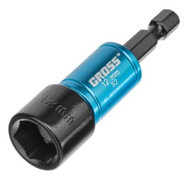 Gross Набор бит с торцевыми головками 8, 10,12, 13 мм, магнит. Nut-Driver, S2 11627