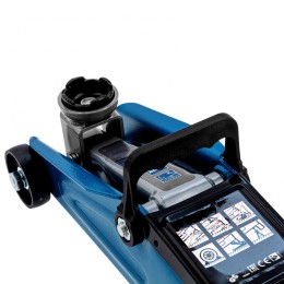 Stels Домкрат гидравлический подкатной, 2 т, h подъема 140-340 мм 51127