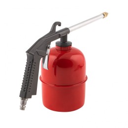 Matrix Набор пневмоинструмента, 5 предметов, быстросъемное соединение, краскораспылитель с верхним бачком 57304