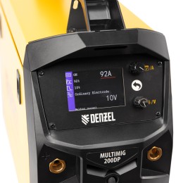 Denzel Аппарат инвертор. полуавтомат. сварки MultiMIG-200DP Synergy Double Pulse, 200 А, ПВ 80% 94313