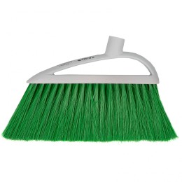 Palisad Щетка пластмассовая для подметания пола, премиум, 23 см, без черенка, салатовая щетина, Home 935575