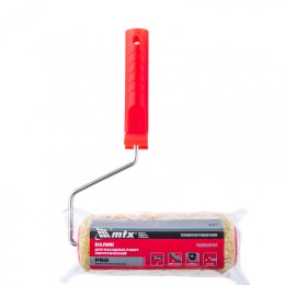 Matrix Валик для фасадных работ синтетический Pro, 180 мм, ворс 18 мм, D 48 мм, D ручки 6 мм, полиакрил 81317