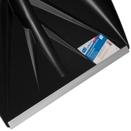 Сибртех Лопата для уборки снега пластиковая, 385 х 410 х 1350 мм, алюминиевый черенок, Россия, 61495