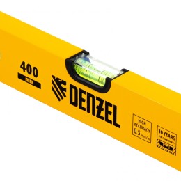 Denzel Уровень алюминиевый, 400 мм, фрезерованный, 3 глазка 33680