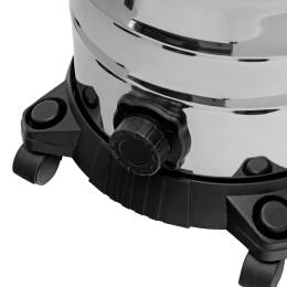 Denzel Пылесос строительный RVC30, 1400 Вт, бак 30 л, шланг 3 м, розетка с автосинхр. 28203