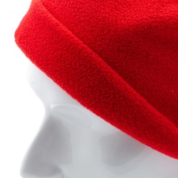 Сибртех Шапка из флиса для взрослых, размер 56-57, красная 68801