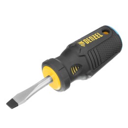 Denzel Отвертка SL6x38 мм, CrV, трехкомпонентная рукоятка 12201
