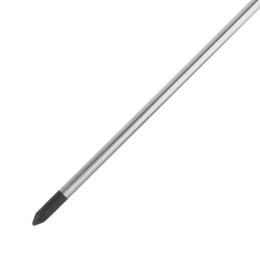 Denzel Отвертка PZ0x75 мм, CrV, трехкомпонентная рукоятка 12203