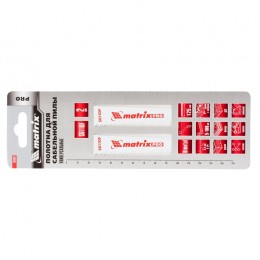 Matrix Полотна универсальные для сабельной пилы S611DF 125/4.3 мм, Bimetal, 2 шт, Pro 782004