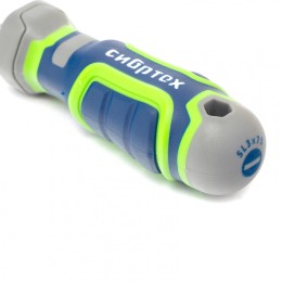 Сибртех Отвертка SL3 х 75 мм, CrV, четырехкомпонентная рукоятка 12266