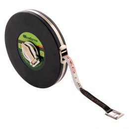 Сибртех Рулетка геодезическая 30 м х 13 мм, закрытый корпус, фибергласовая лента 31262