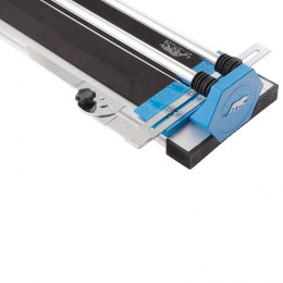 Барс Плиткорез ручной 600 х 14 мм, каретка на подшипниках, усиленная рукоятка, облегченная алюминиевая станина 87580